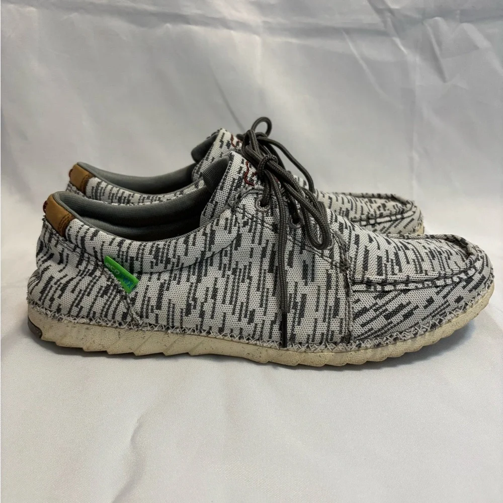 Mens Twisted X Gray White Zero-X Shoes Men’s Size 12